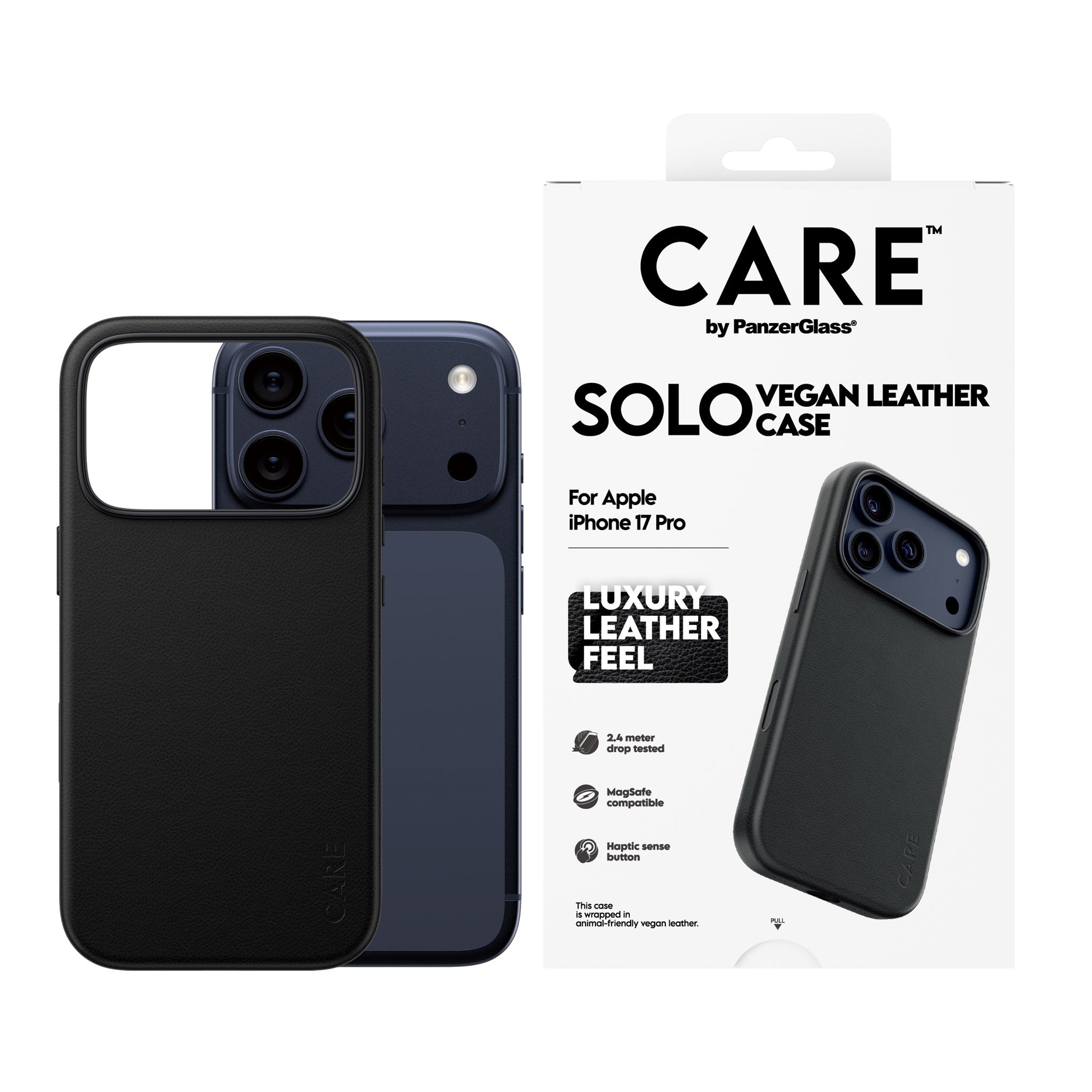 CARE™ by PanzerGlass® Solo Case Sort iPhone 17 Pro